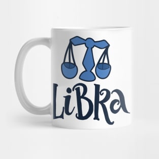 Libra scales Mug